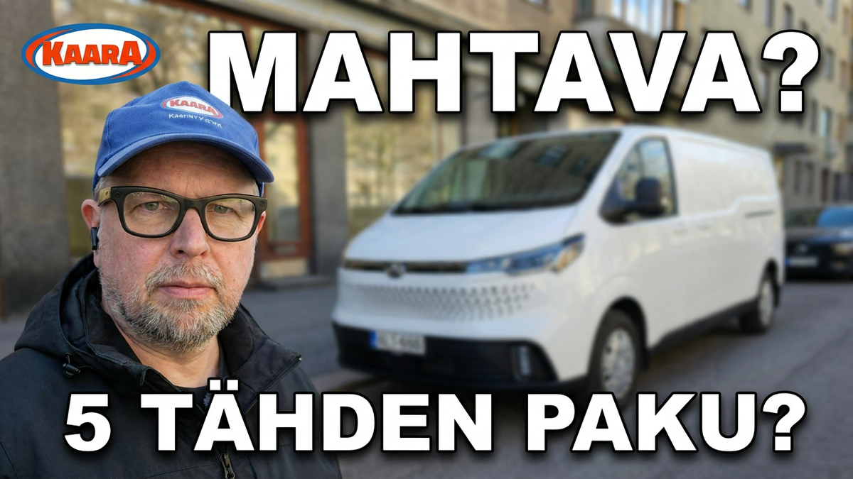 Haastaja idästä: Maxus Deliver 7 diesel iskee tonniluokan raksapakujen herruuteen hinta ja tilat edellä