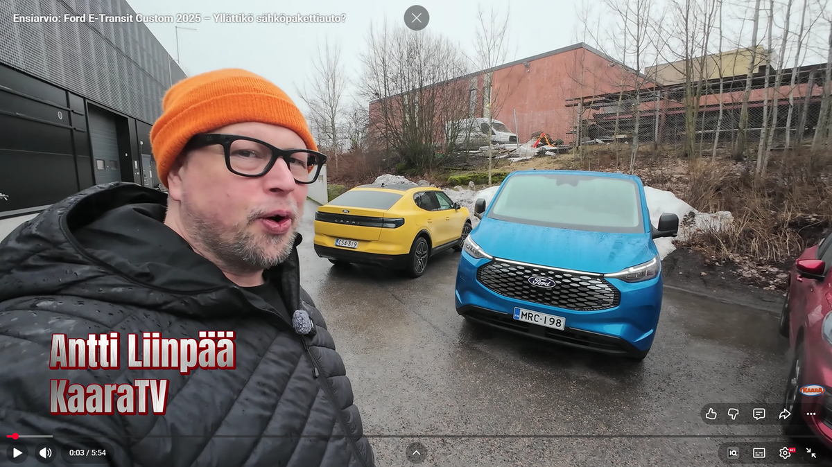Ensiarvio: Ford E-Transit Custom 2025 – Yllättikö sähköpakettiauto?