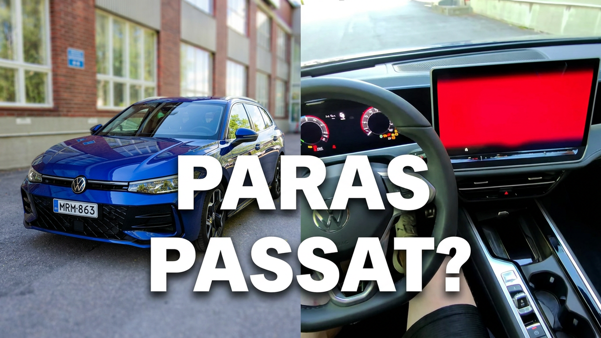Volkswagen Passat (2025) – 75-vuotisjuhlamalli on järkiautoilun aatelia