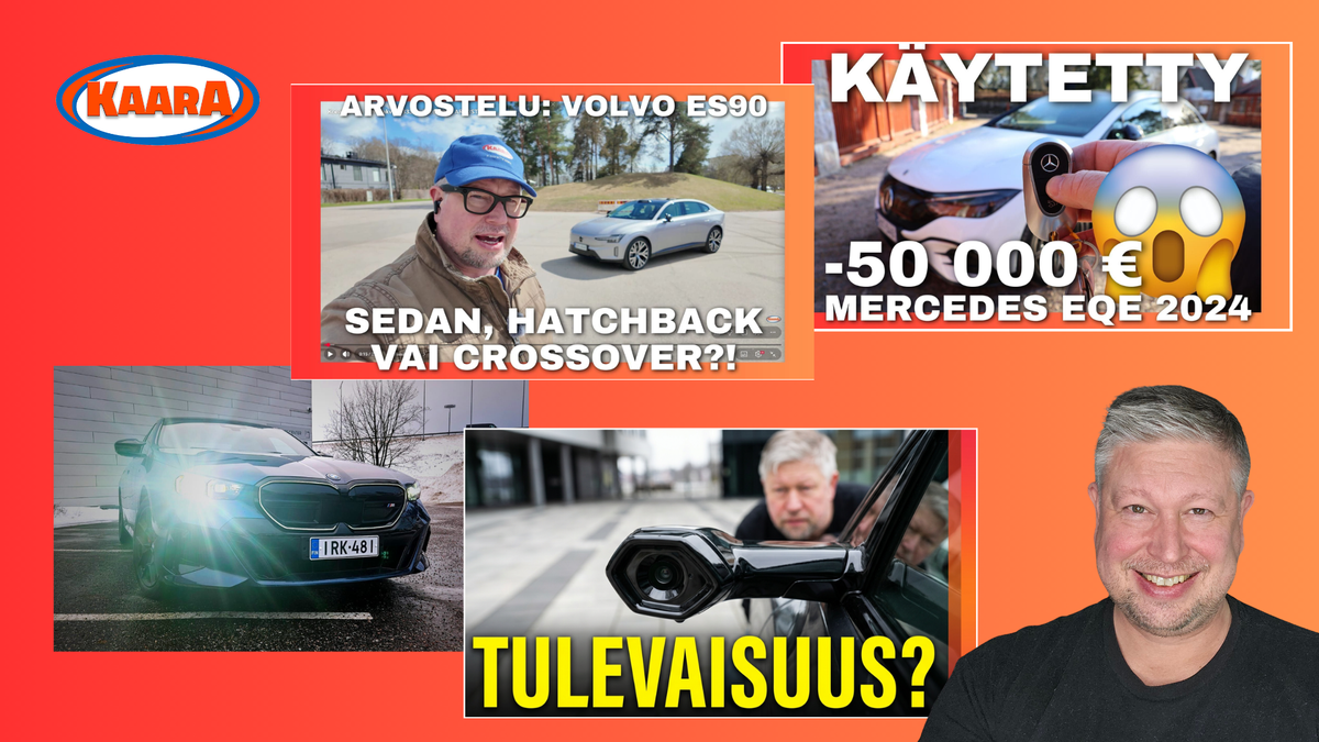 Vastaikkain: Volvo ES90 vs. Saksalaiset premium-sähköautot – Mercedes EQE, Audi A6 e-tron ja BMW i5