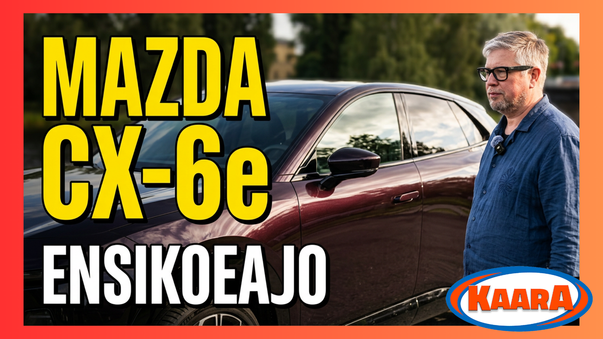 Mazda CX-6e ensikoeajossa: kova luokka, tuttu tunne
