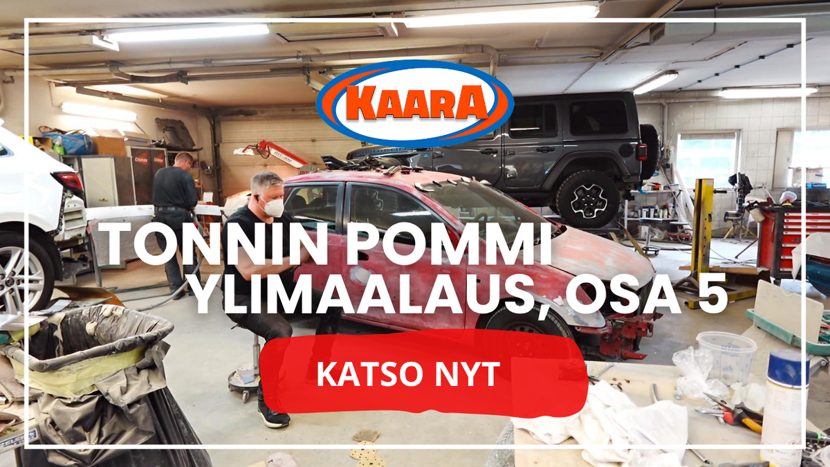 Tonnin pommi riisutaan nahkoilleen – ylimaalaus alkaa purkamisella
