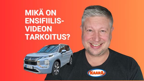 Ensifiiliksillä mennään – ja se on sen videokonseptin koko pointti