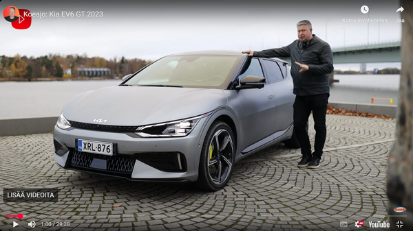 Kia EV6 GT – Kun Kia laittoi urheiluautot ruotuun