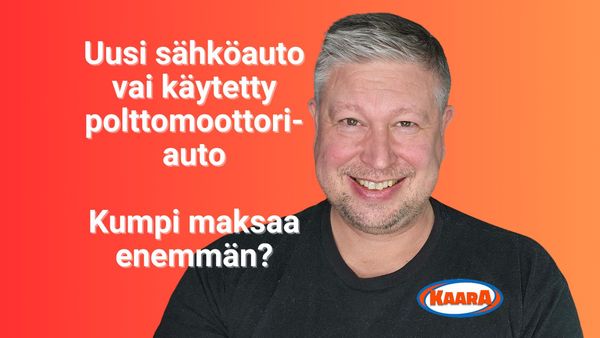 Vanha iso auto vai uusi sähkötila-auto? X-keskustelu paljasti sähköauton piilokulut