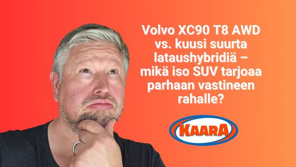 Volvo XC90 T8 AWD vs. kuusi suurta lataushybridiä – mikä iso SUV tarjoaa parhaan vastineen rahalle?
