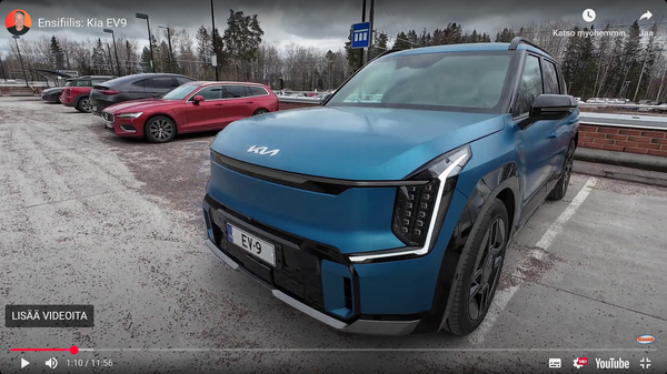 Kia EV9 – Ensifiilis Kian uudesta täyssähköistä lippulaivasta
