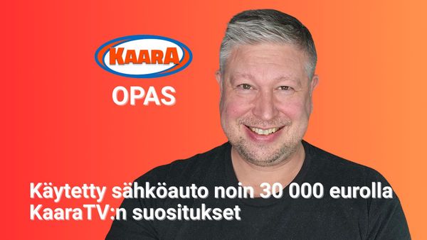 Käytetty kompakti sähköauto noin 30 000 eurolla – KaaraTV:n suositukset