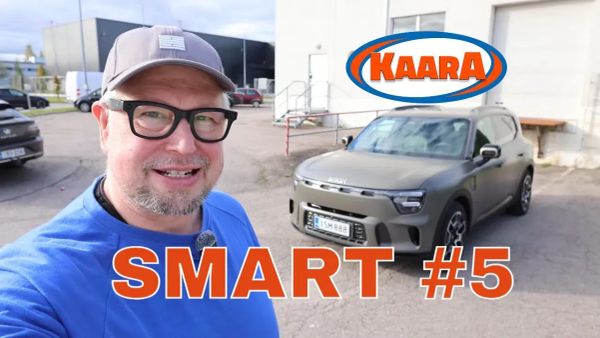 Smart #5 ensifiilis – uusi aikakausi Smartille ja houkutteleva vaihtoehto suomalaisille perheautoilijoille