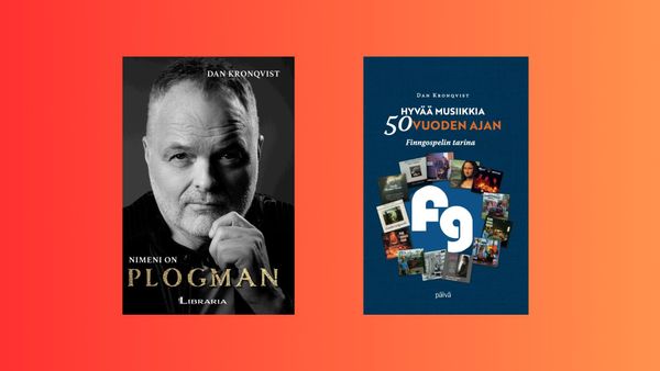 Dan Kronqvistilta kaksi musiikkiaiheista kirjaa – tarinoita Plogmanista ja suomalaisesta gospelista