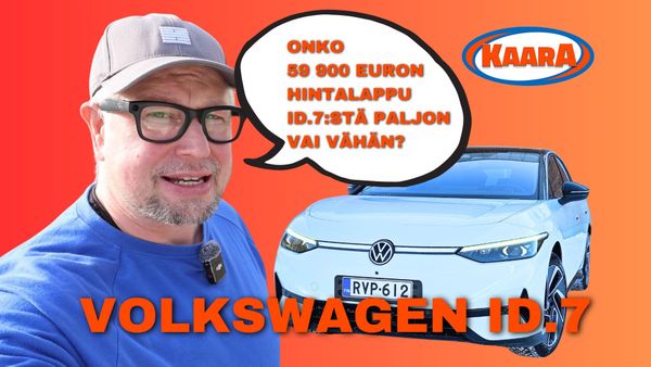 Koeajo: Volkswagen ID.7 2024 – ison luokan sähkö-Volkswagen, joka yllättää viimeistelyllä ja tiloilla