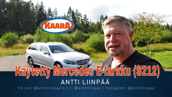 Koeajo: käytetty Mercedes-Benz E-sarjan farmari (S212, 2013) – tilaa, laatua ja realistinen ostajan muistilista