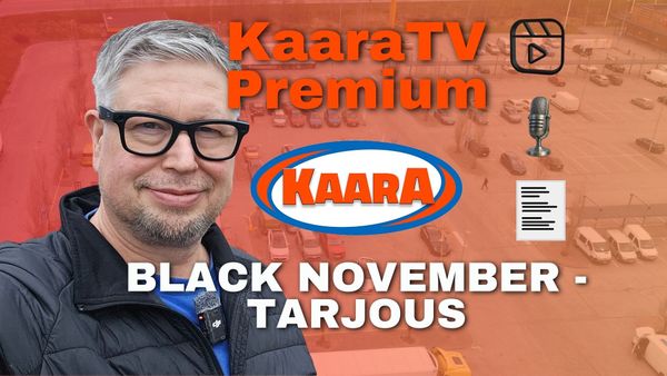 Black November -loppukiri: Nappaa KaaraTV Premium vuodeksi lähes puoleen hintaan – tarjous päättyy huomenna!