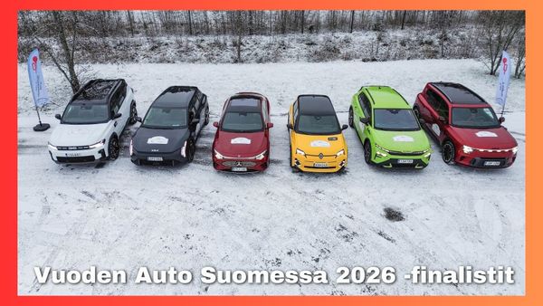 Vuoden Auto Suomessa 2026 finalistit KaaraTV:n koeajojen valossa
