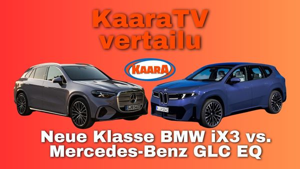 BMW iX3 Neue Klasse vs. Mercedes-Benz GLC EQ – Kahden uuden ajan sähkökatumaasturin tiukka vertailu