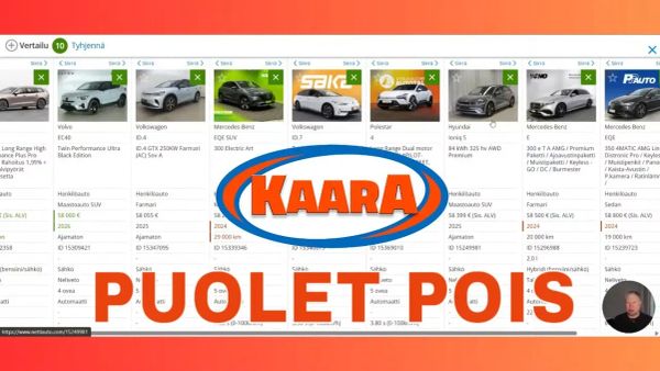 Puolet pois – mitä saa kun yli 100 000 euron Mercedes-Benz GLC Coupé 400e:n hinnasta napsaistaan puolet pois?