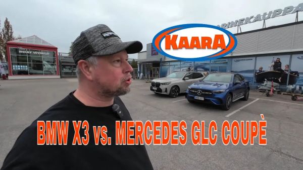 Vertailu: BMW X3 vs. Mercedes-Benz GLC Coupé (2025)