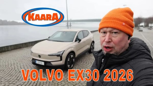 Koeajo: Volvo EX30 2026 – Valmiimpi, vakaampi ja Gentin tehtaalta