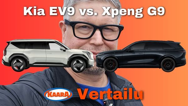 KaaraTV:n vertailussa sähkömaastureiden isot edullisemman pään kuninkaat: Kia EV9 vs. Xpeng G9 – Kumpi ansaitsee lippulaivan tittelin?
