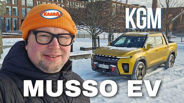 Koeajossa KGM Musso EV 2026: Sähköinen työjuhta vai herrasmiehen leikkikalu?