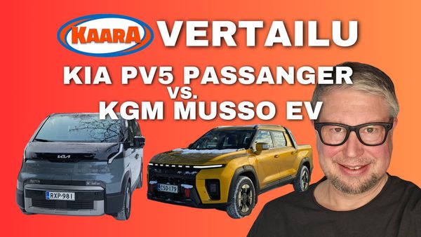 Vertailu: Uudenlaista ajattelua perheautoiluun: Sähköinen Rambo vai avaruusajan olohuone?