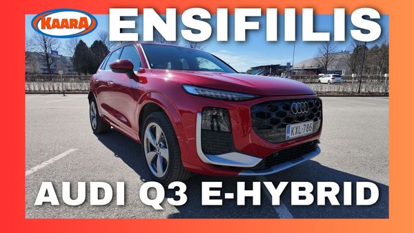 Audi Q3 e-hybrid 2026 – ensifiilis: nyt lataushybridi on oikeasti käytännöllinen premium-paketti