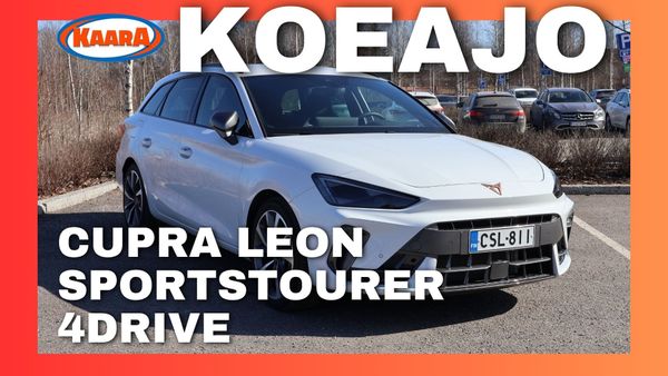 Cupra Leon Sportstourer 4Drive – Markkinoiden kovin nelivetotarjous?