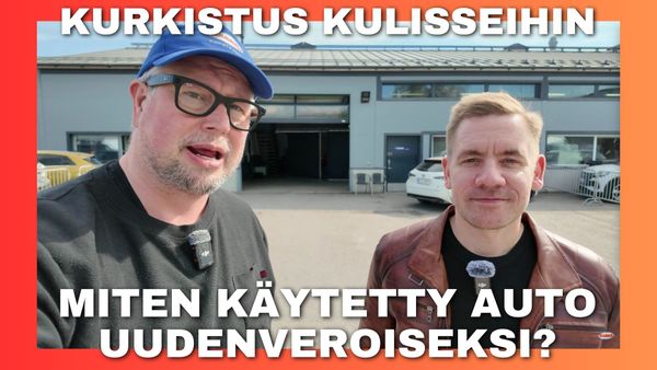 Kulissien takana: Näin Drivalia Future Store kunnostaa ja kuvaa vaihtoautot uudenveroisiksi