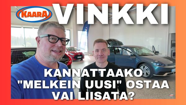 Melkein uusi perheautoluokan sähköauto alta kolmenkympin?