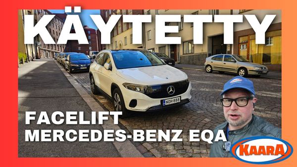 Käytetty Mercedes-Benz EQA 4Matic Facelift: Tasaisuus on sähköautoilun valttikortti