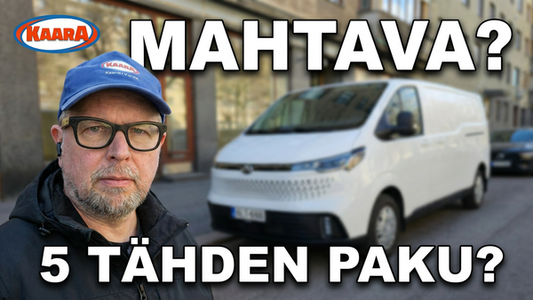Haastaja idästä: Maxus Deliver 7 diesel iskee tonniluokan raksapakujen herruuteen hinta ja tilat edellä