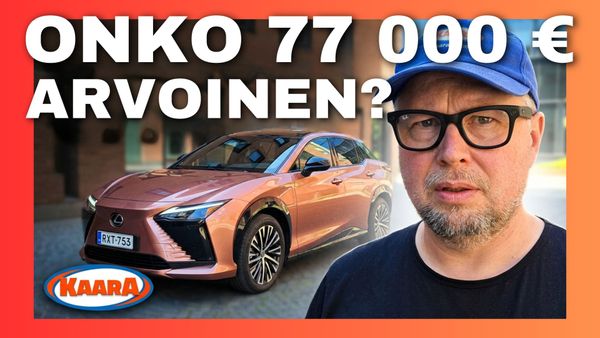 Koeajossa uudistunut Lexus RZ 2026 – Avaruusalustunnelmaa ja sähköistä statusta suomalaisille teille