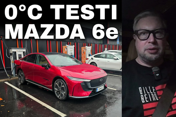 Kulutustesti nollakelissä: Mazda6e (2026):