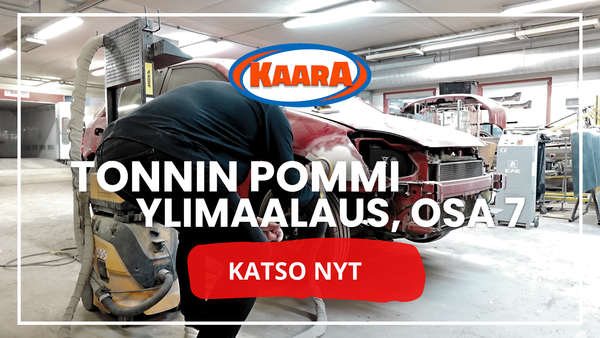 Auton ylimaalaus harrastajapohjalta: Osa 7 – Kämmen ei valehtele