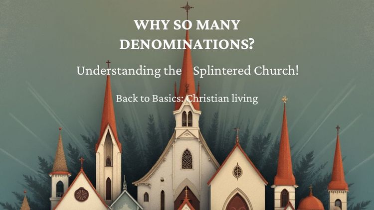 Why So Many Denominations? Understanding the Splintered Church!