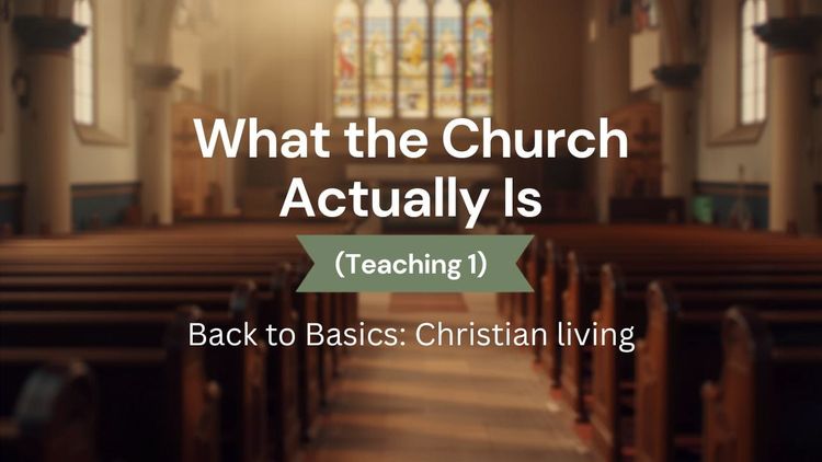What the Church Actually Is (Teaching 1)