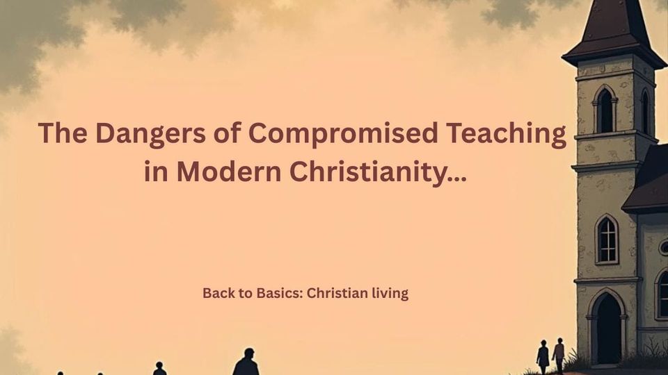 The Dangers of Compromised Teaching in Modern Christianity…