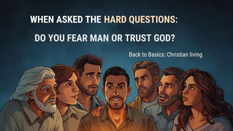 When Asked the Hard Questions: Do You Fear Man or Trust God?
