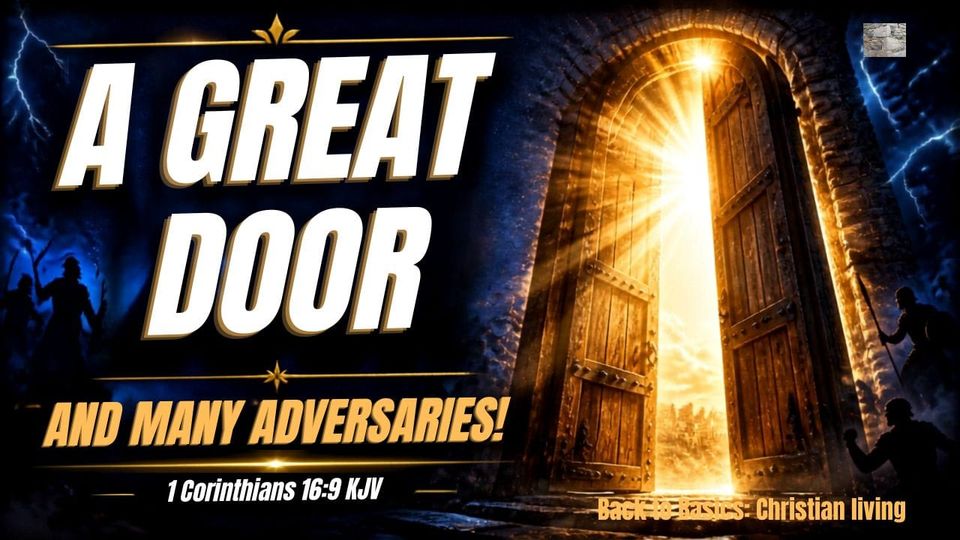 A Great Door — and Many Adversaries!