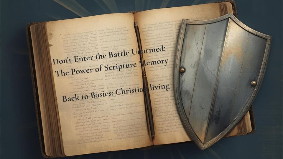 Don't Enter the Battle Unarmed: The Power of Scripture Memory