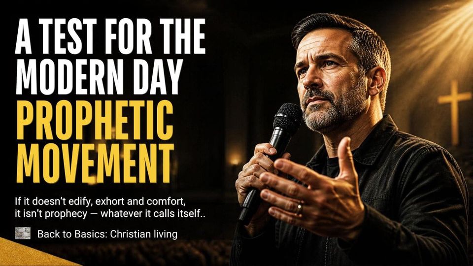 A Test for the Modern Day Prophetic Movement