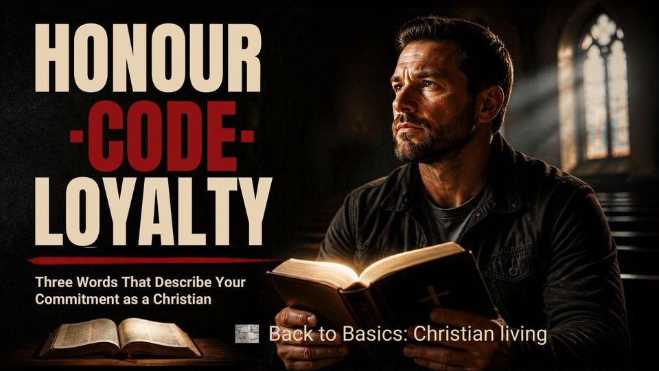 Three Words That Describe Your Commitment as a Christian: Honour, Code & Loyalty!