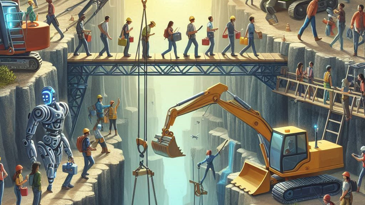 Humans and Machines - Crossing a chasm together