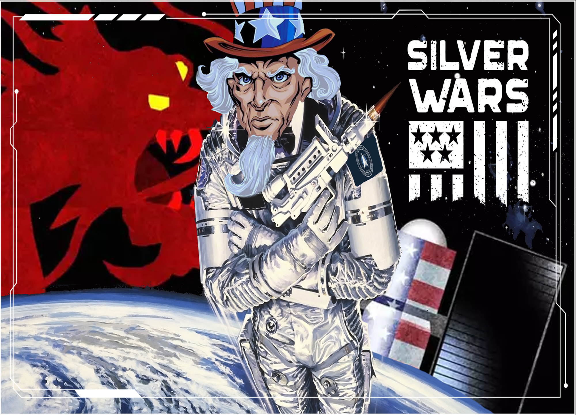 US, China, and the Global Space Race Are Vaporizing Silver by the Ton—And Escalating