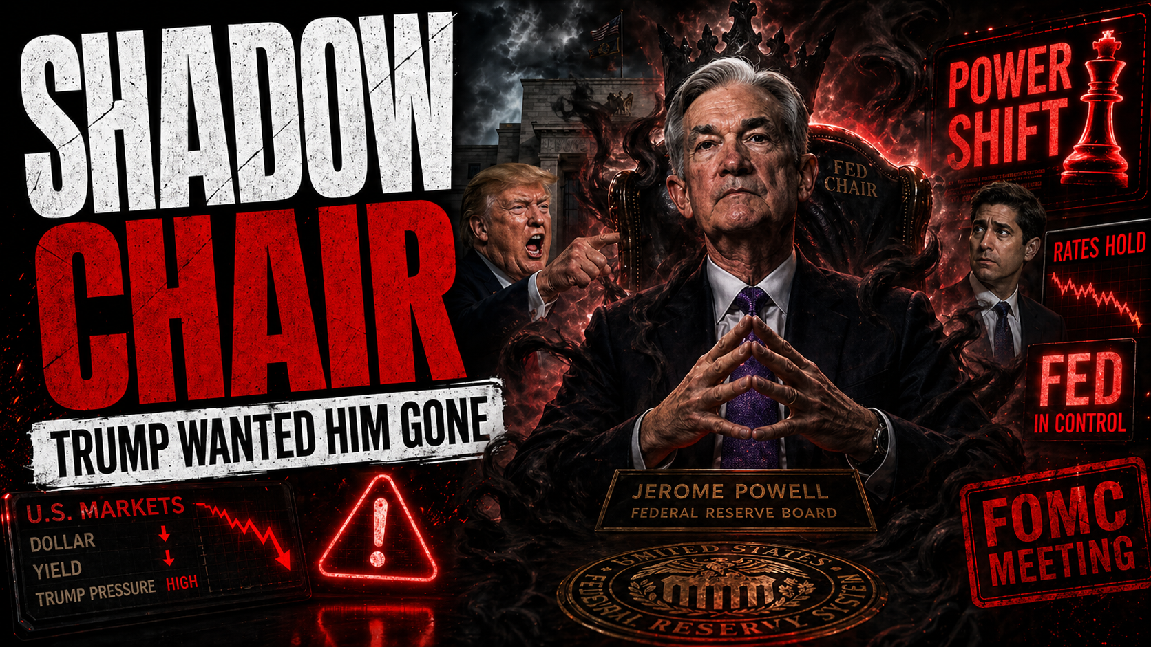 Trump Wanted Powell Gone, Powell Chose The Shadow Chair Route