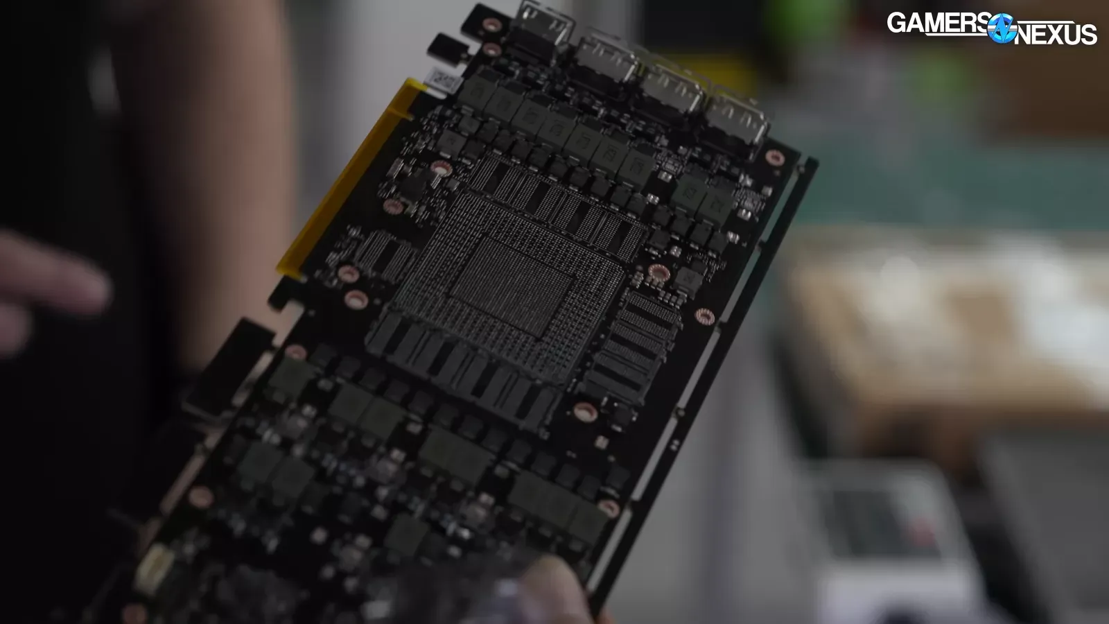 the replacement PCB has a new layout for the custom memory configuration.
