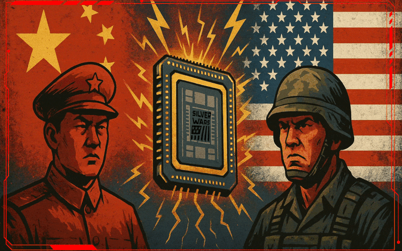 Hidden Battlefield: China Chip Probe Exposes Strategic Silver Fault Line