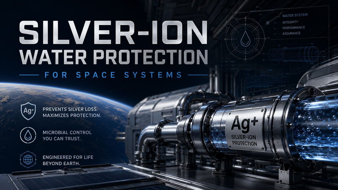 Silver Biocide Needed to Sustain Microbial Control in NASA Spacecraft Potable Water Systems