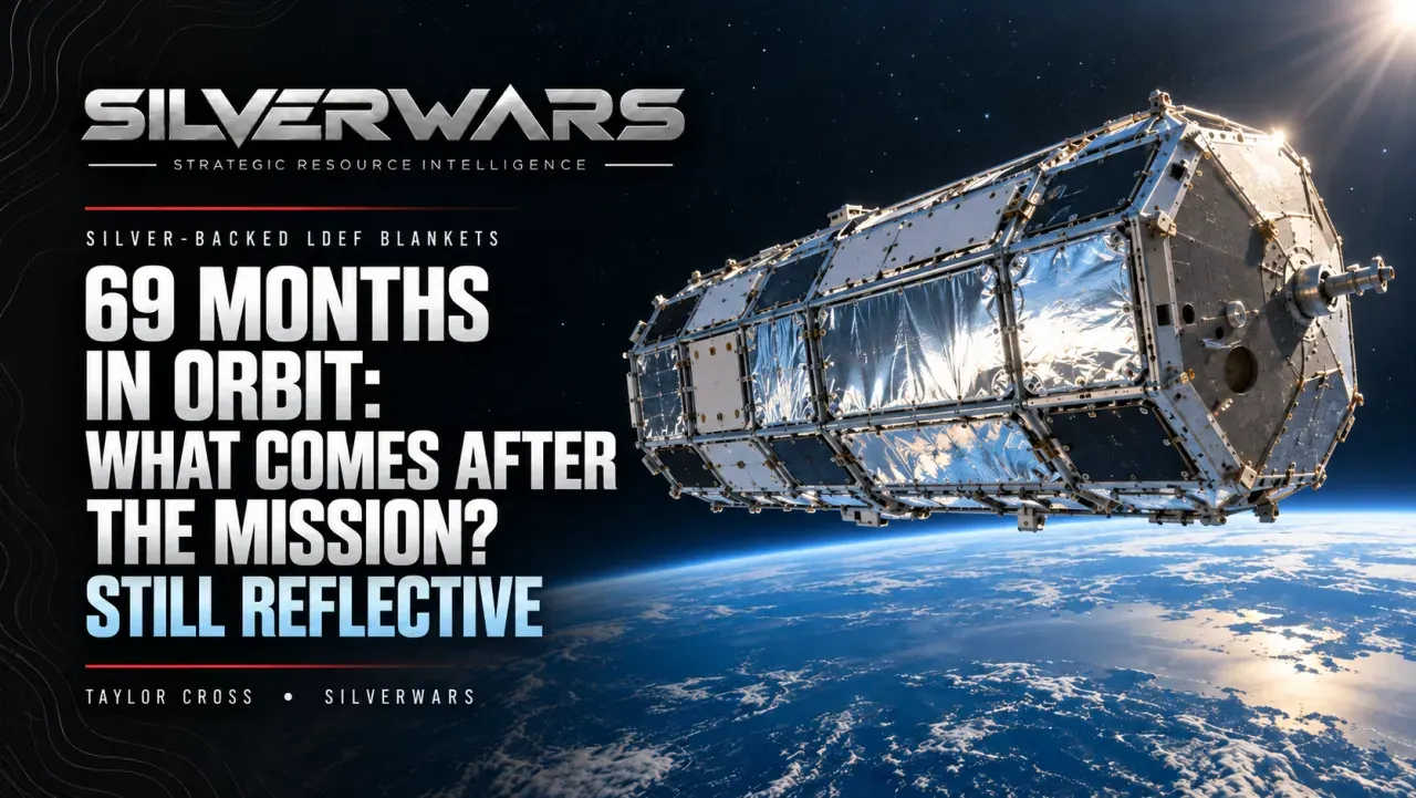 LDEF’s Silver-Backed Blankets Stayed Reflective After 69 Months in Orbit