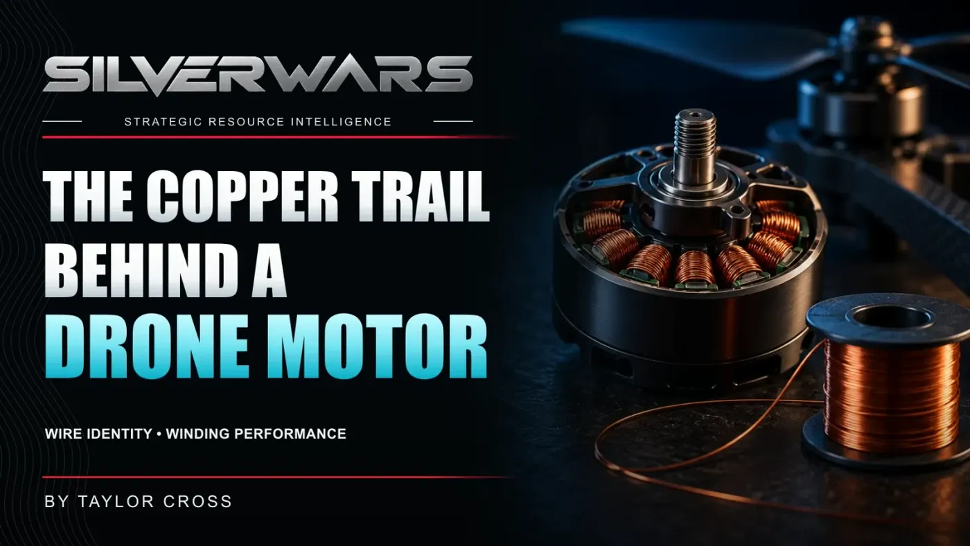 The Copper Trail Behind a Drone Motor